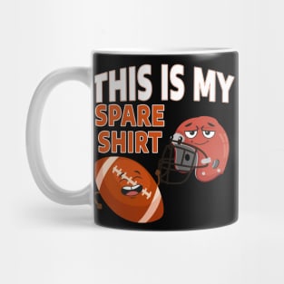 This Is My Spare Football Mug